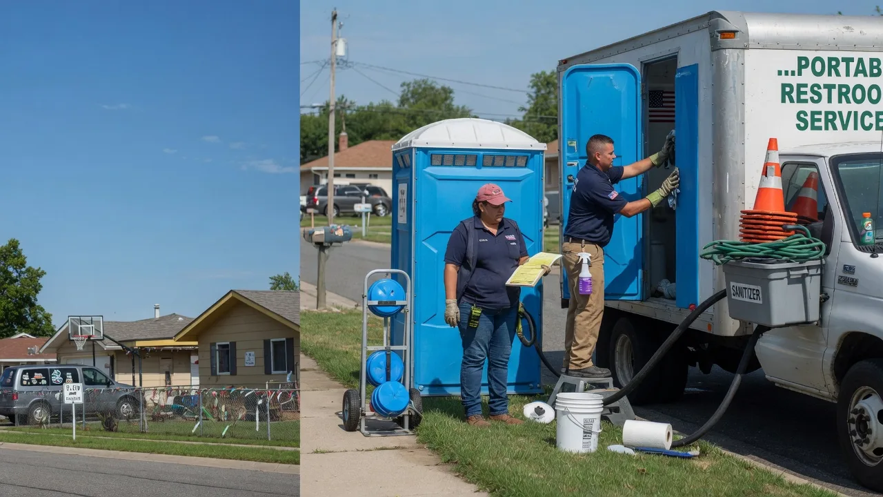 Portable Toilet Rental in Mill Creek, IN near me